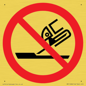 Prohibition: Do not use for face grinding